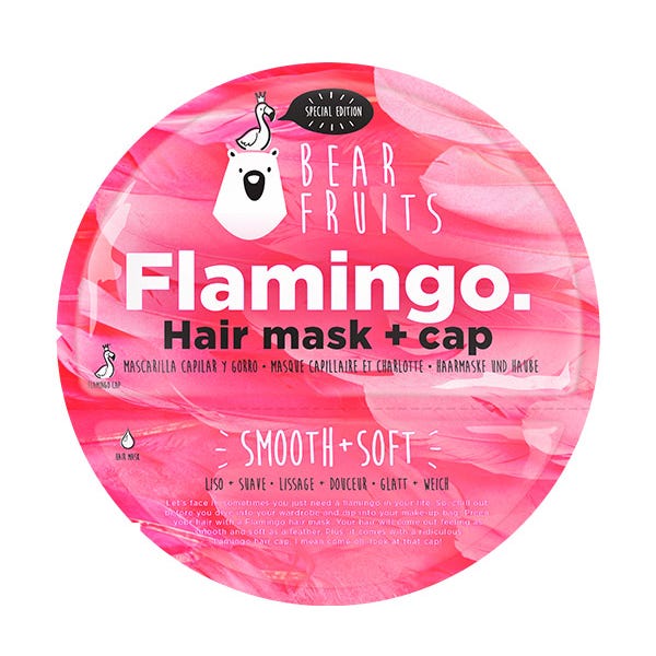 Маска для волос «Фламинго» + шапочка 20 мл Bear Fruits