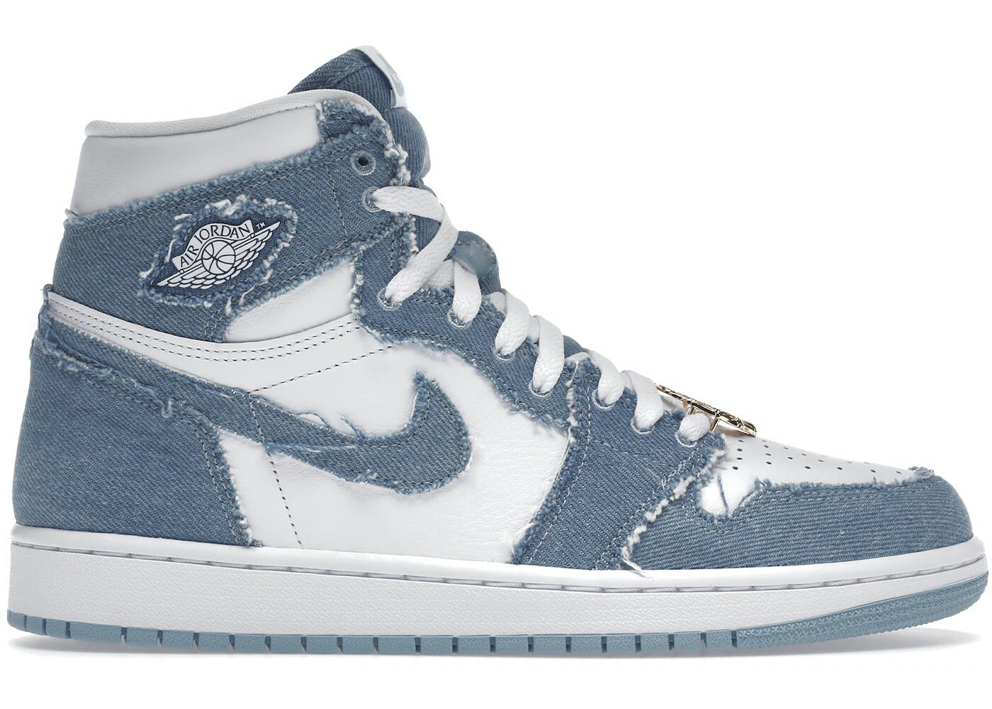 

Кроссовки Jordan 1 High OG джинсовые