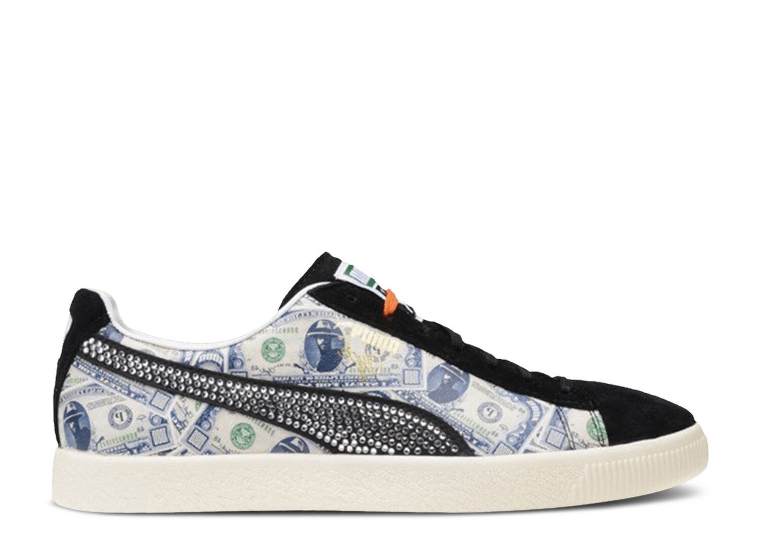 

Кроссовки Puma Mita X Clyde '$1000 Bill', черный