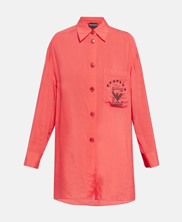 

Рубашка Emporio Armani, персик