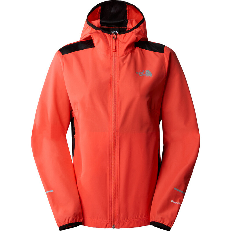 

Женская ветровка для бега The North Face, оранжевый