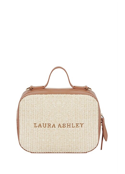 

Желто-коричневая женская сумка 23х18х8 см 10136 Laura Ashley, загар