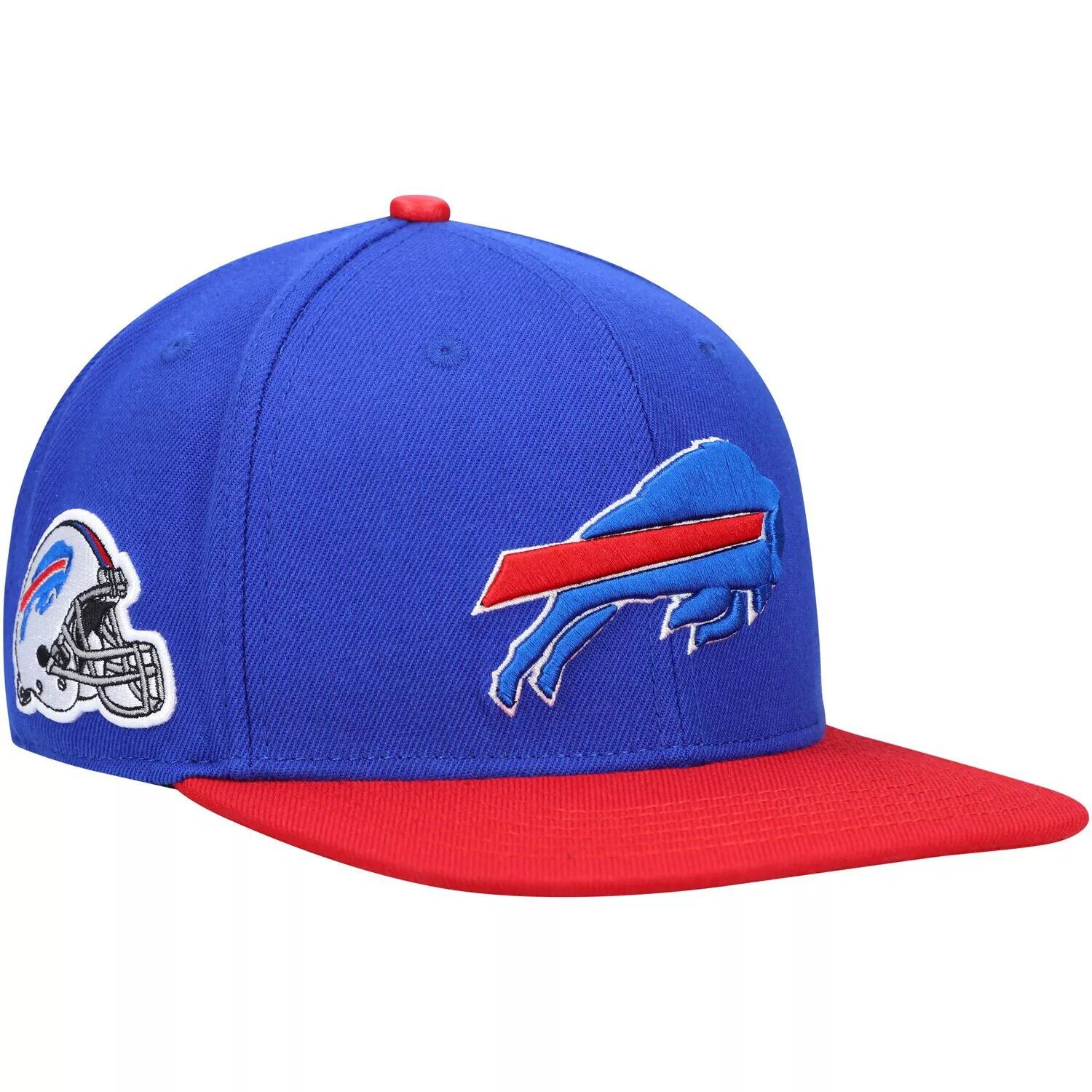 

Мужская двухцветная бейсболка с застежкой Pro Standard Royal/Red Buffalo Bills