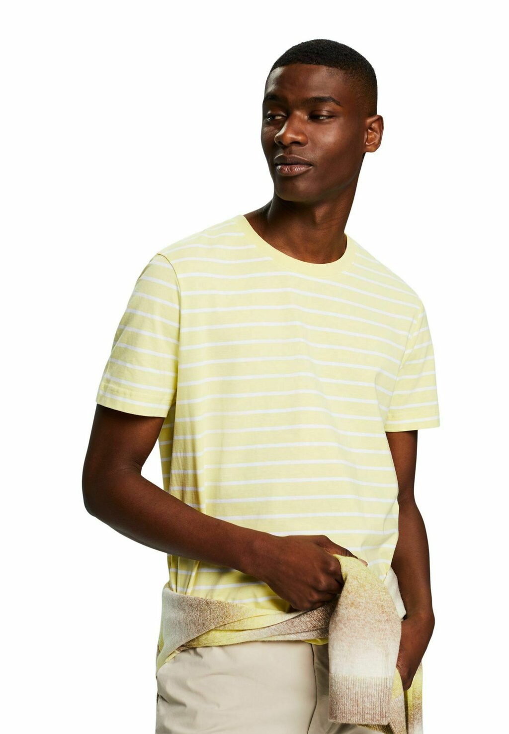 

Футболка с принтом GESTREIFTES AUS Esprit, цвет lime yellow
