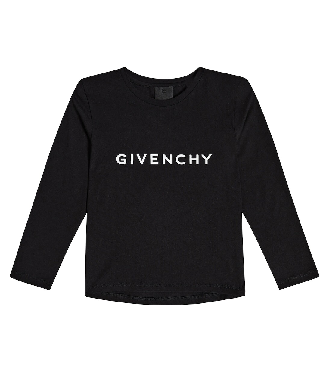 

Футболка из хлопкового джерси Givenchy Kids, черный