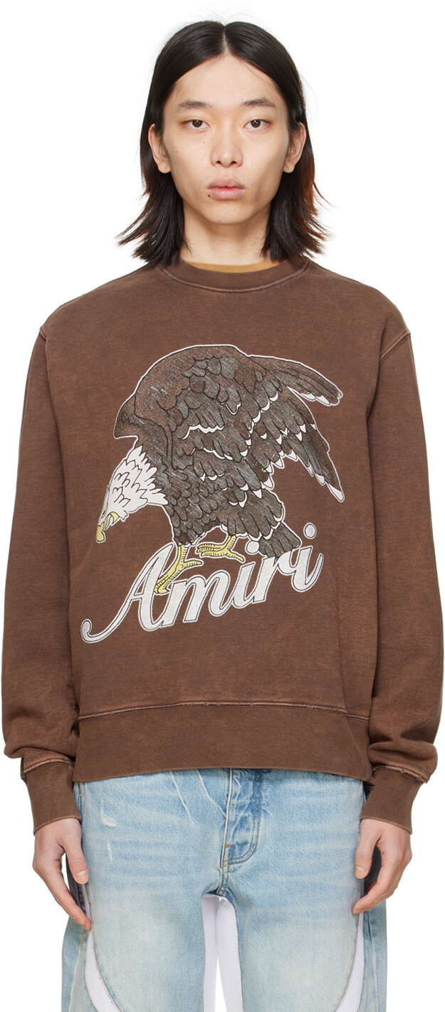 

Толстовка «Коричневый орел» Amiri