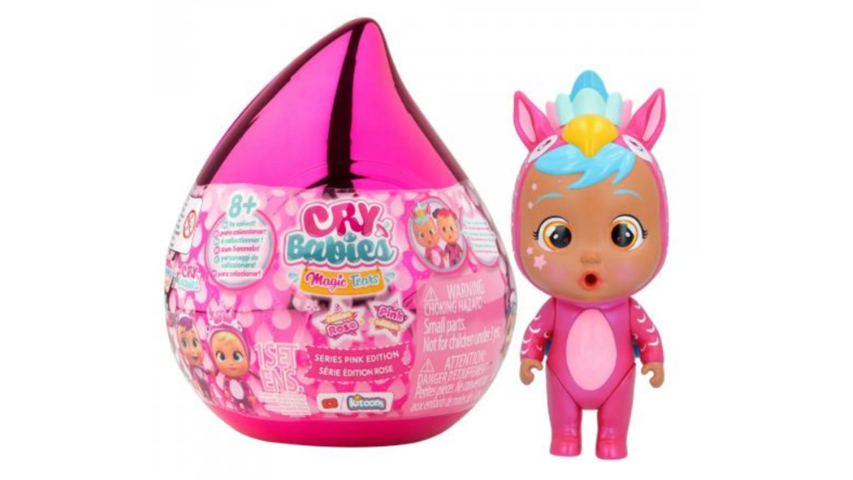 IMC Toys Cry Babies Magic Tears Pink Edition