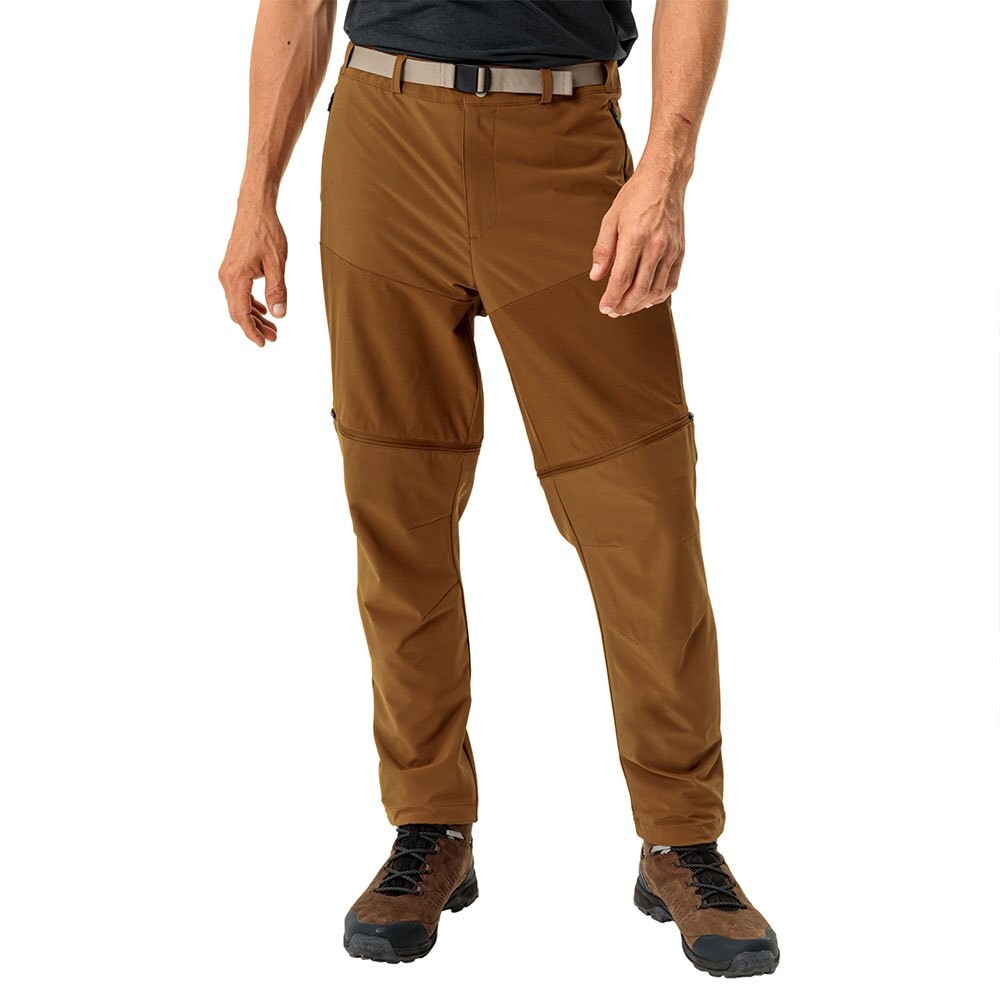 

Брюки VAUDE Elope Zip Off, коричневый