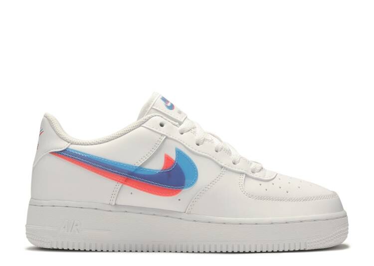 

Кроссовки Nike AIR FORCE 1 LV8 KSA GS '3D GLASSES', белый