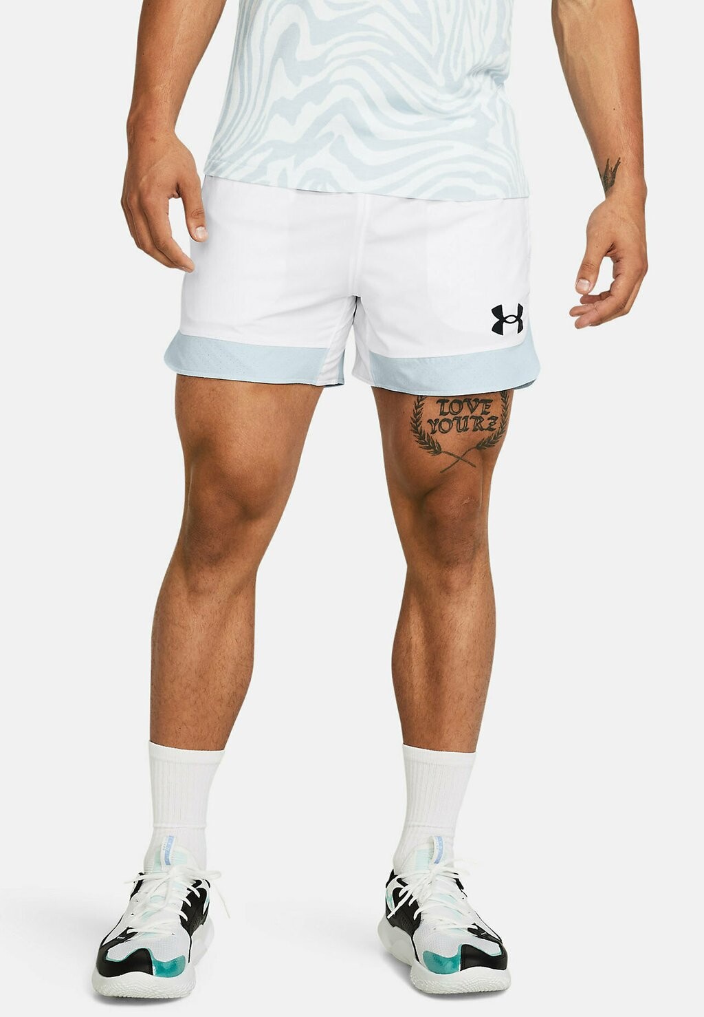 

Спортивные шорты Baseline 5 Under Armour, белый