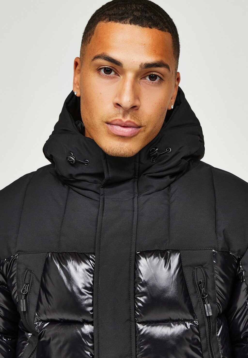 

Зимняя куртка DEYTON HIGH SHINE SHORT PUFFER JACKET Kings Will Dream, черный