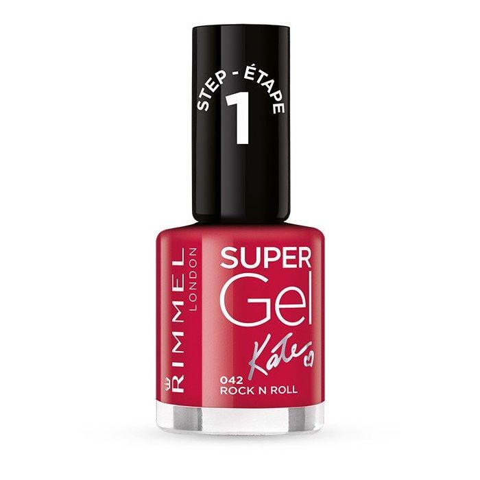 Лак для ногтей Super Gel by Kate Moss Nail Polish Rimmel, 042 Rock N Roll