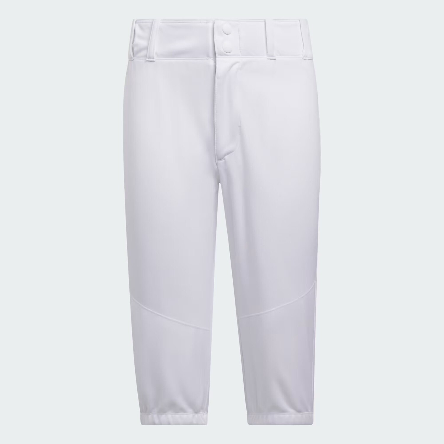

Молодежные бейсбольные брюки длиной до колена Adidas, цвет White