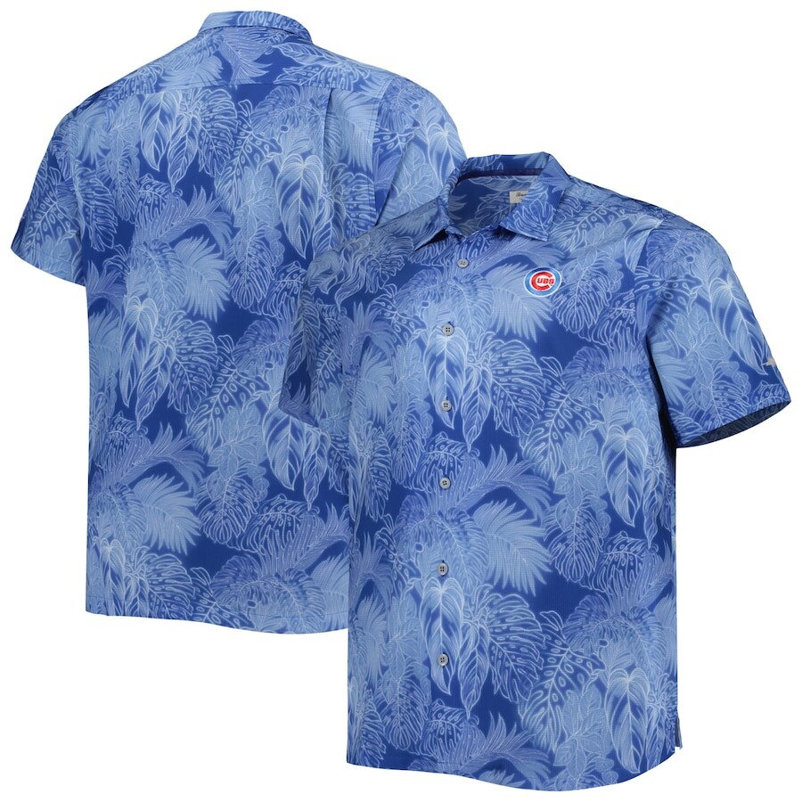 

Рубашка Tommy Bahama Chicago Cubs, роял