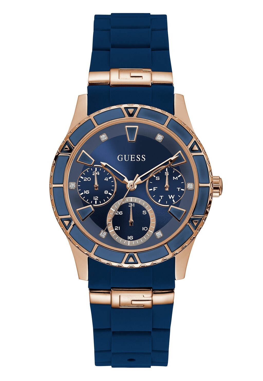 

Часы с хронографом Guess, синий