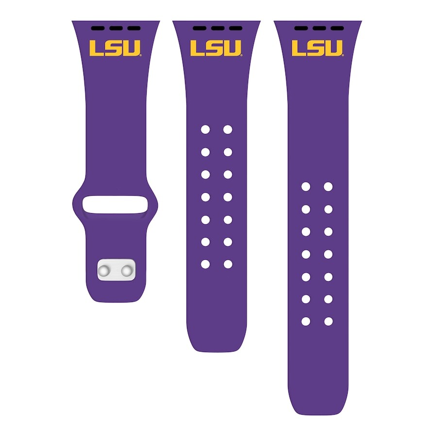 

Ремешок для часов Affinity Bands Lsu Tigers, фиолетовый