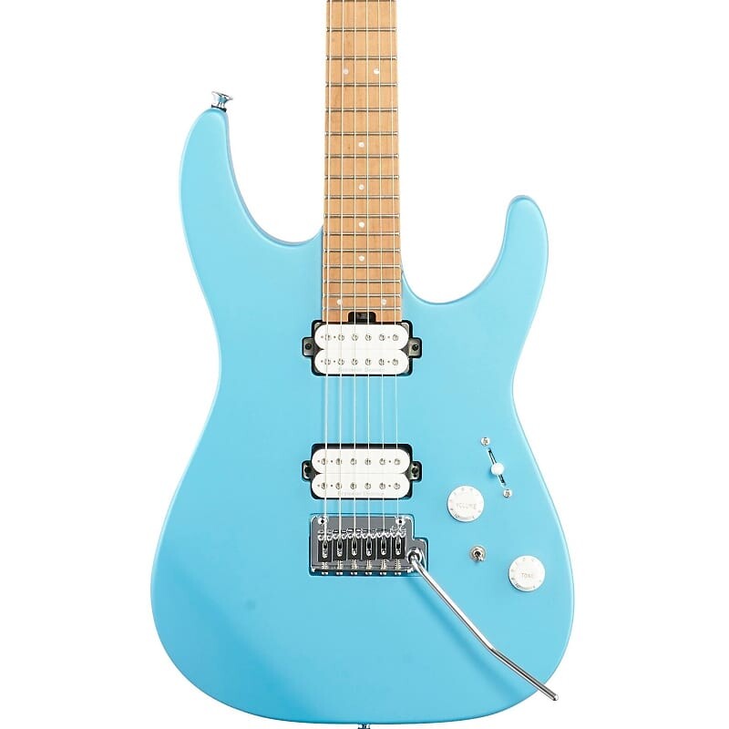 

Электрогитара Charvel Pro-Mod DK24 HH 2PT CM Electric Guitar, with Maple Fingerboard, Matte Blue Frost