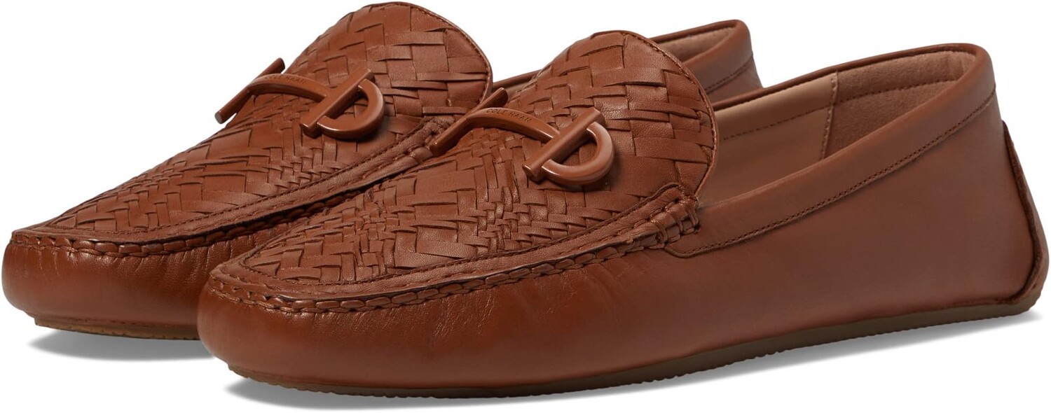 

Лоферы Tully Driver Cole Haan, цвет Pecan Woven Leather