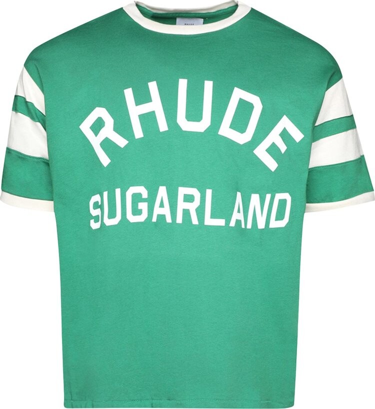 

Футболка Rhude Sugarland Ringer 'Green', зеленый