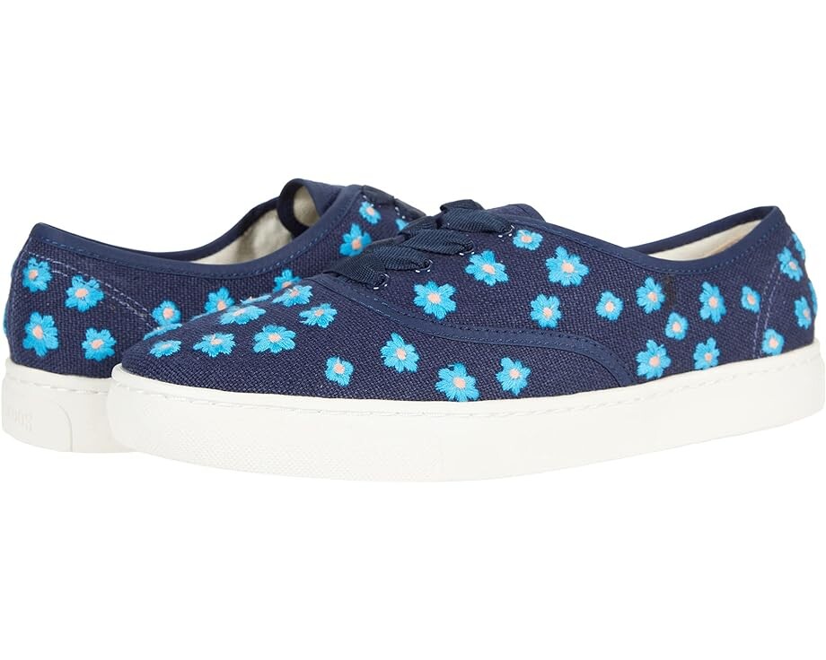 

Кроссовки Soludos Marin Embroidered Sneaker, цвет Midnight