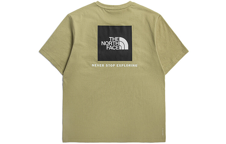 

Футболка унисекс хаки The North Face, хаки