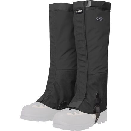 

Гетры из крокодиловой кожи — широкие женские Outdoor Research, черный