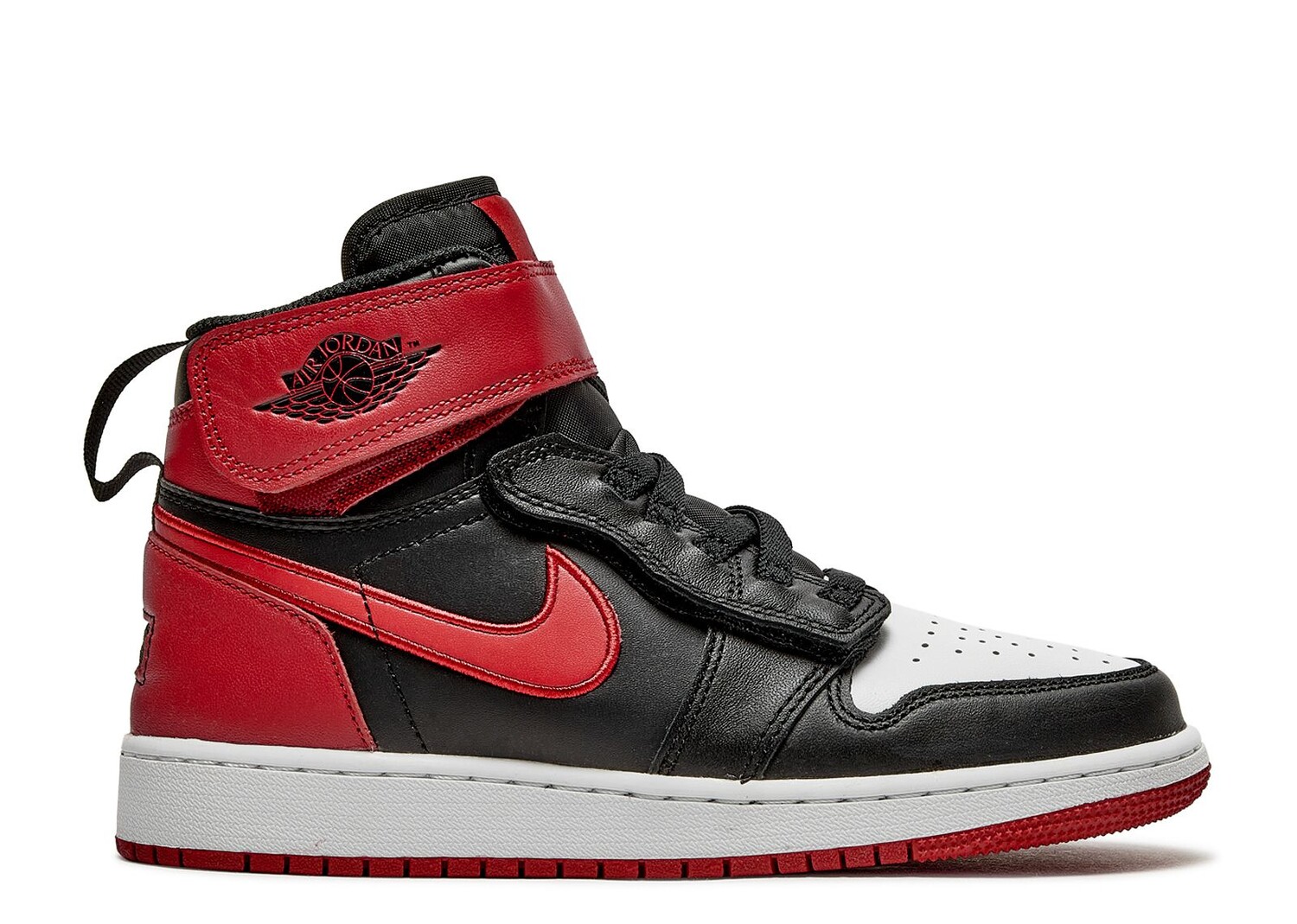 

Кроссовки Air Jordan Air Jordan 1 High Flyease Gs 'Black Gym Red', черный