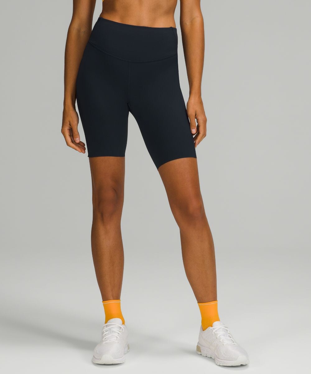 

Шорты Base Pace с высокой посадкой Lululemon, нави