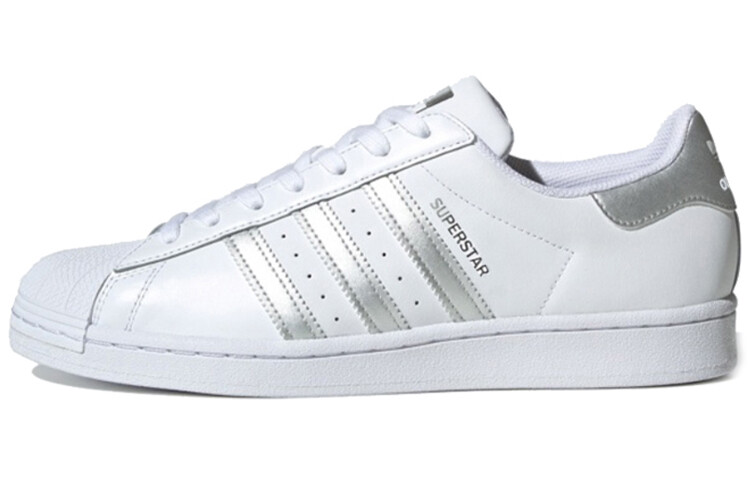 

Adidas Originals Superstar Белый серебристый металлик