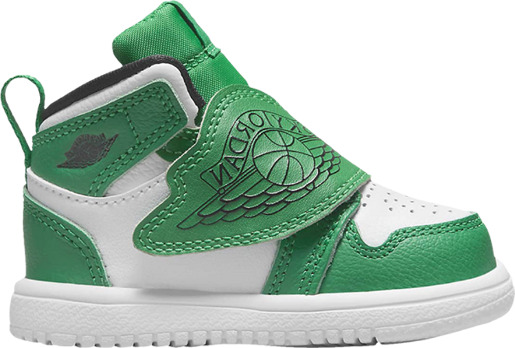 Кроссовки Sky Jordan 1 TD 'Lucky Green', зеленый