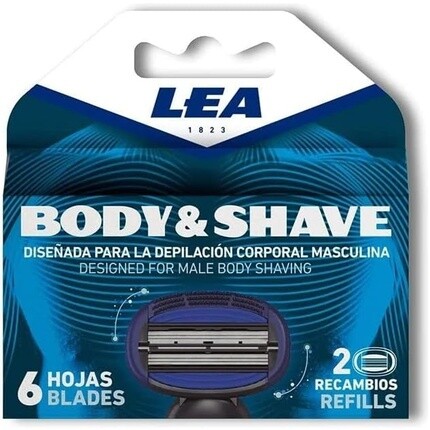 

Сменные средства для депиляции для мужчин Body & Shave, Lea