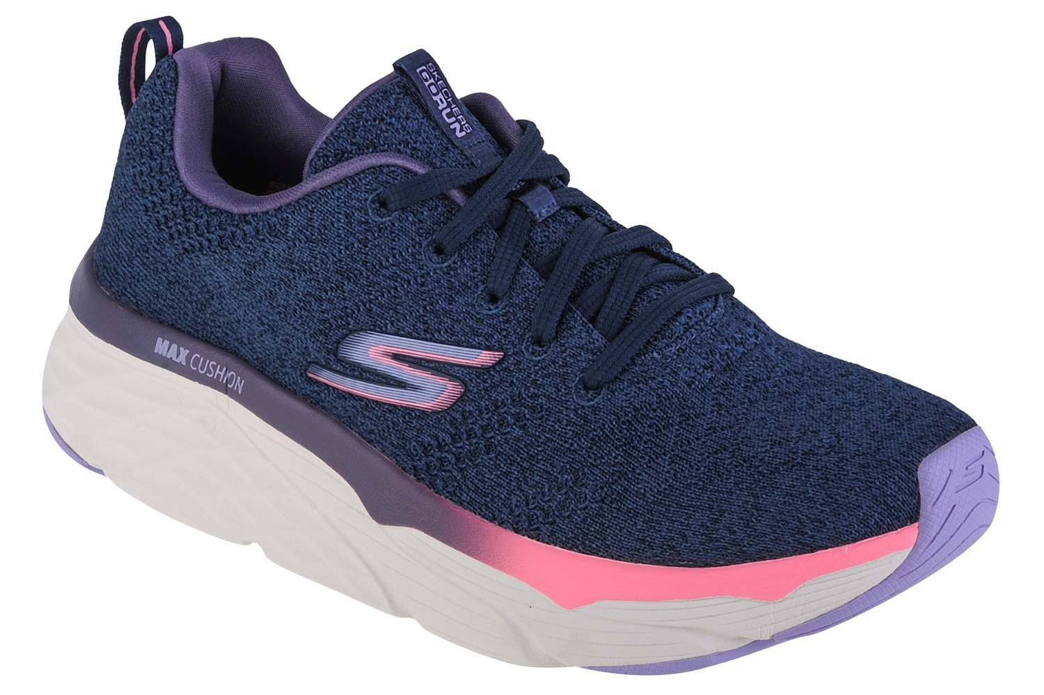 Кроссовки Skechers Max Cushioning Elite Clarion, синий кроссовки нейтрального цвета max cushioning elite 2 0 lace up skechers performance цвет mauve pink