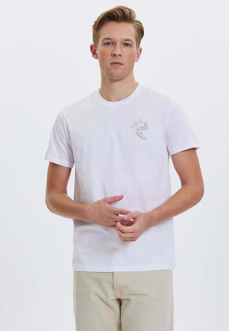 

Футболка с принтом WMXMAS SANTA TEE WESTMARK LONDON, цвет white