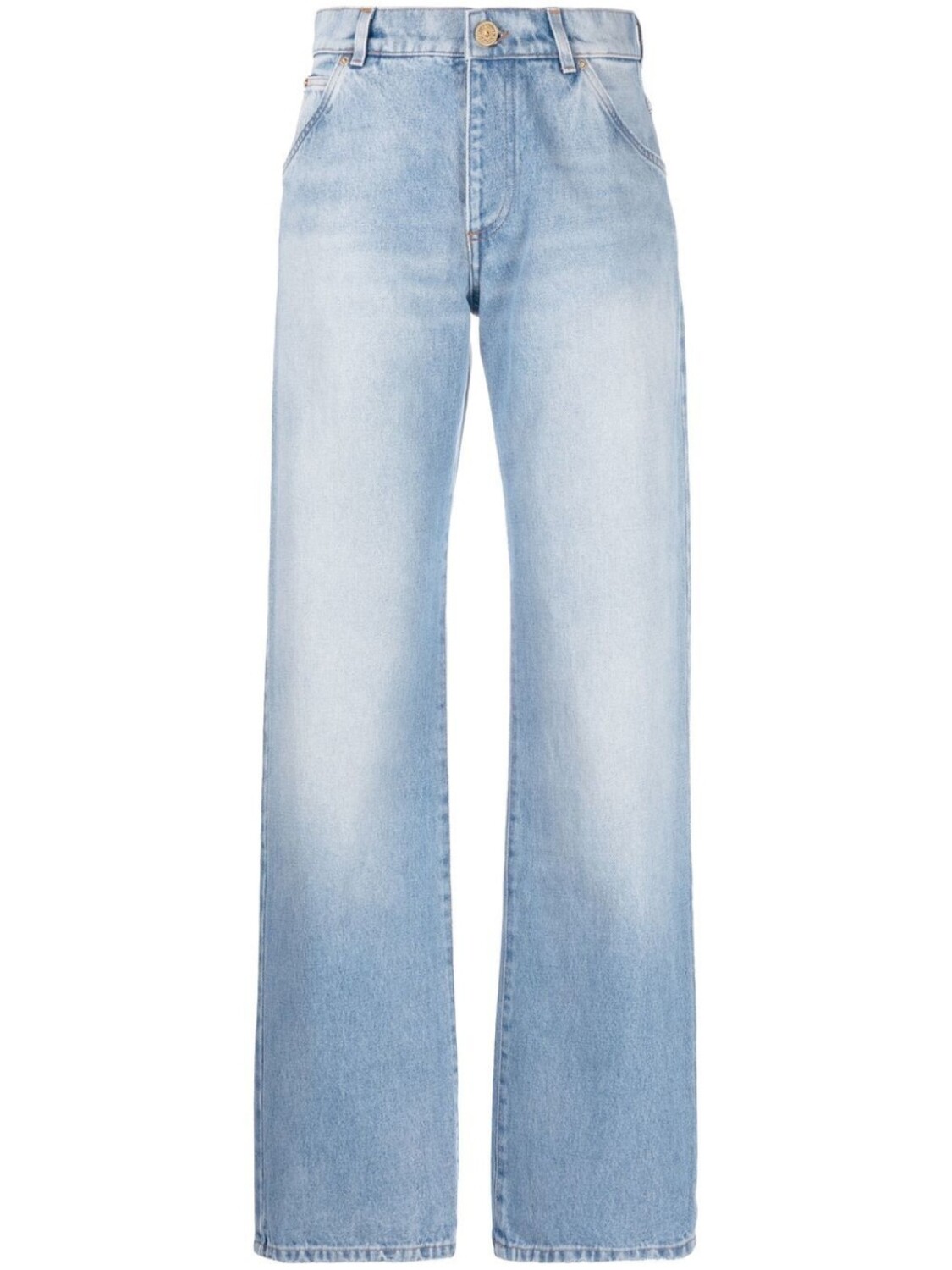 

Balmain прямые джинсы, синий