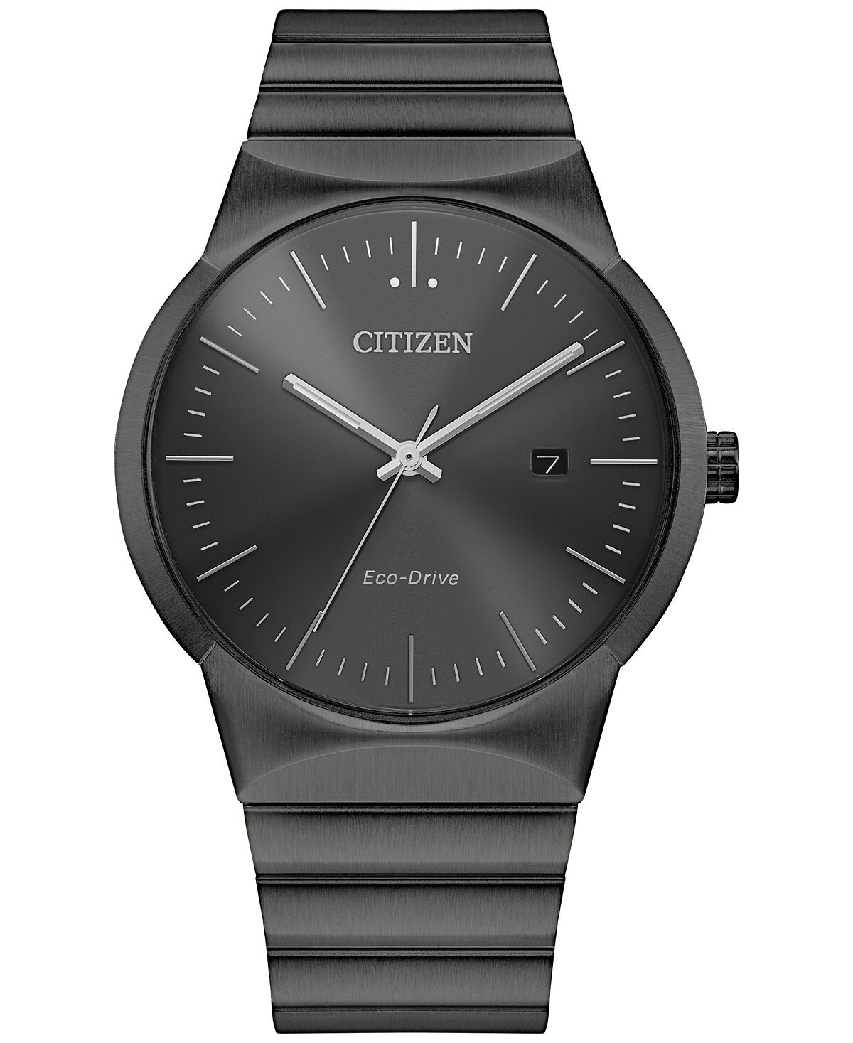 

Мужские часы Eco-Drive Modern Axiom серого цвета с браслетом из нержавеющей стали, 40 мм Citizen