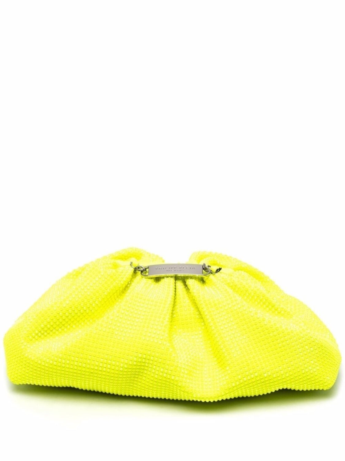 

Philipp Plein декорированный клатч Mini Pillow, желтый