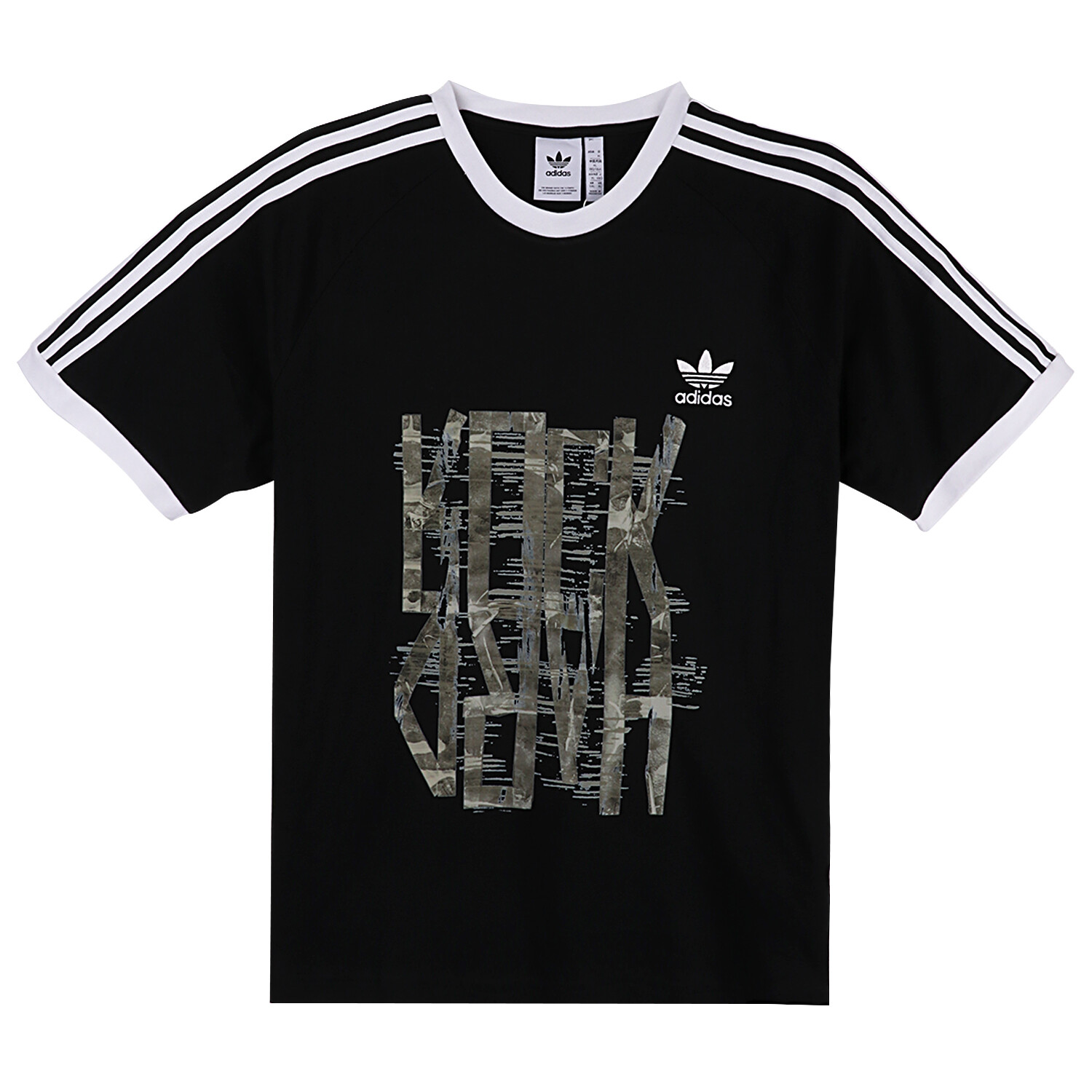 

Футболка мужская черная Adidas, черный