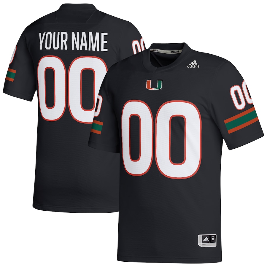 

Джерси adidas Miami Hurricanes, черный