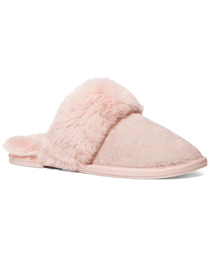 

Женские уютные тапочки без шнуровки Tula Scuff Michael Kors, розовый