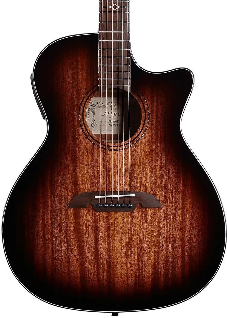 

Акустически-электрическая гитара Alvarez AG66CESHB Artist 60 Grand Auditorium - Shadowburst