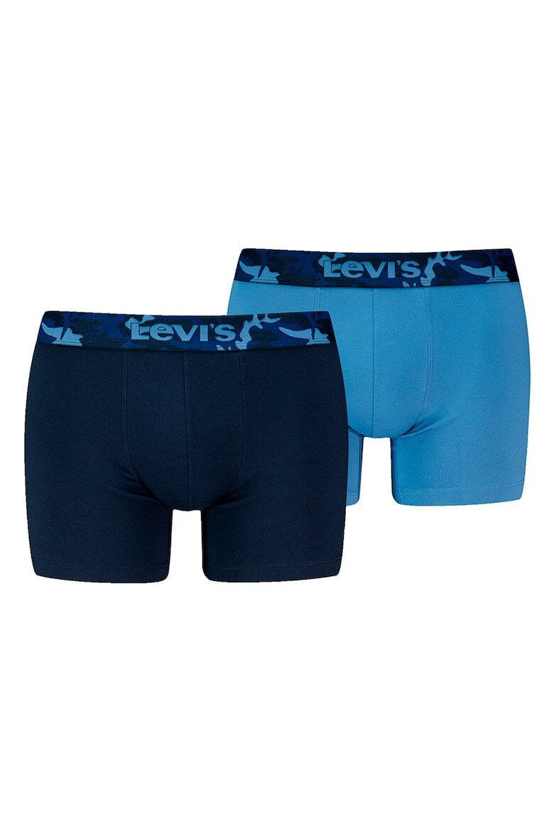

Боксеры с хлопком, 2 пары Levi'S, черный
