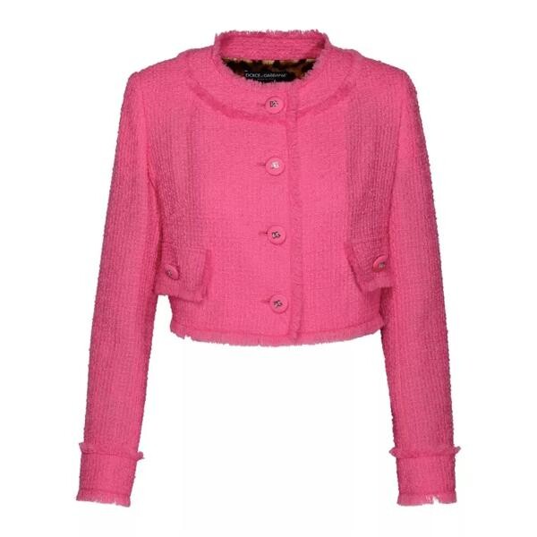 

Куртка wool jacket Dolce&Gabbana, розовый