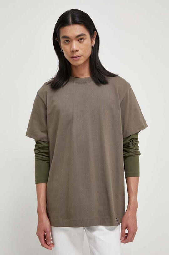 

Хлопковая футболка G-Star Raw, зеленый