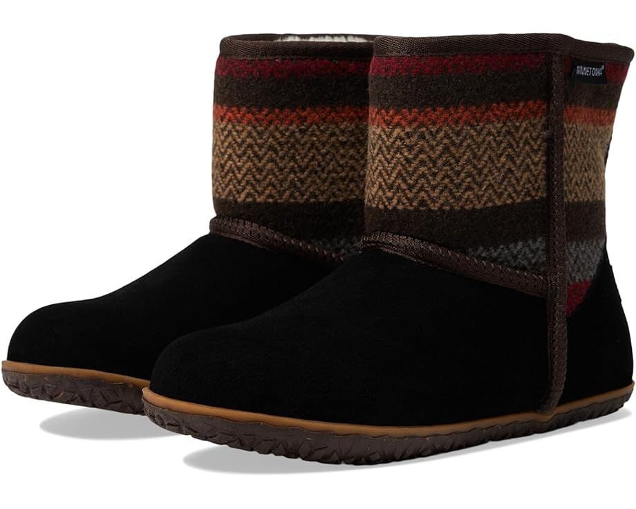 

Домашняя обувь Minnetonka Tali, черный мульти