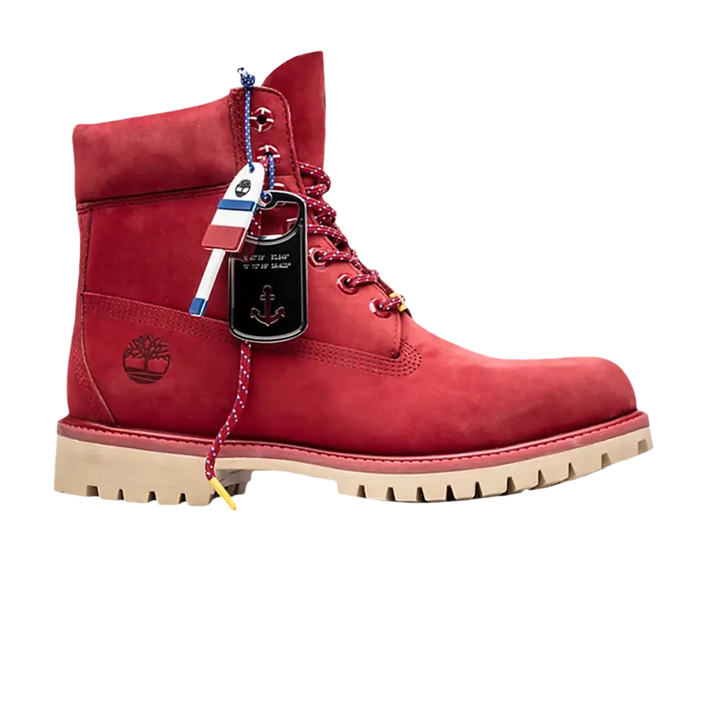 

Ботинки 6 Inch Premium Timberland, красный