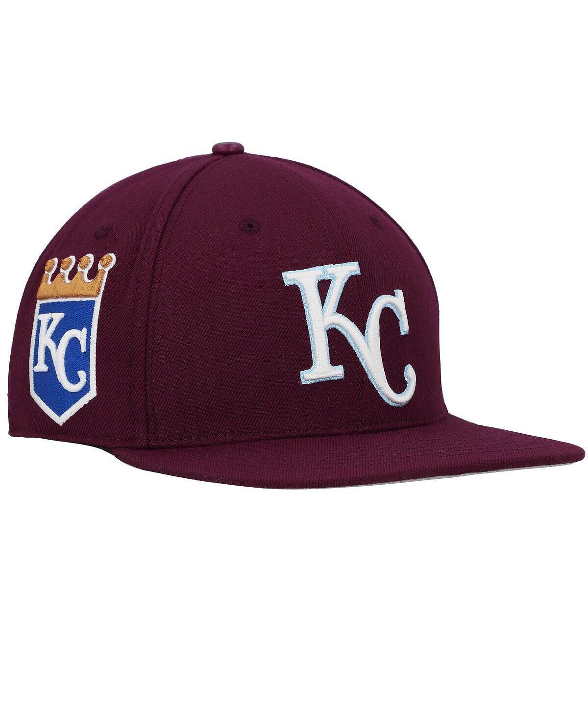 

Мужская бордовая шляпа Kansas City Royals Wine Snapback Pro Standard