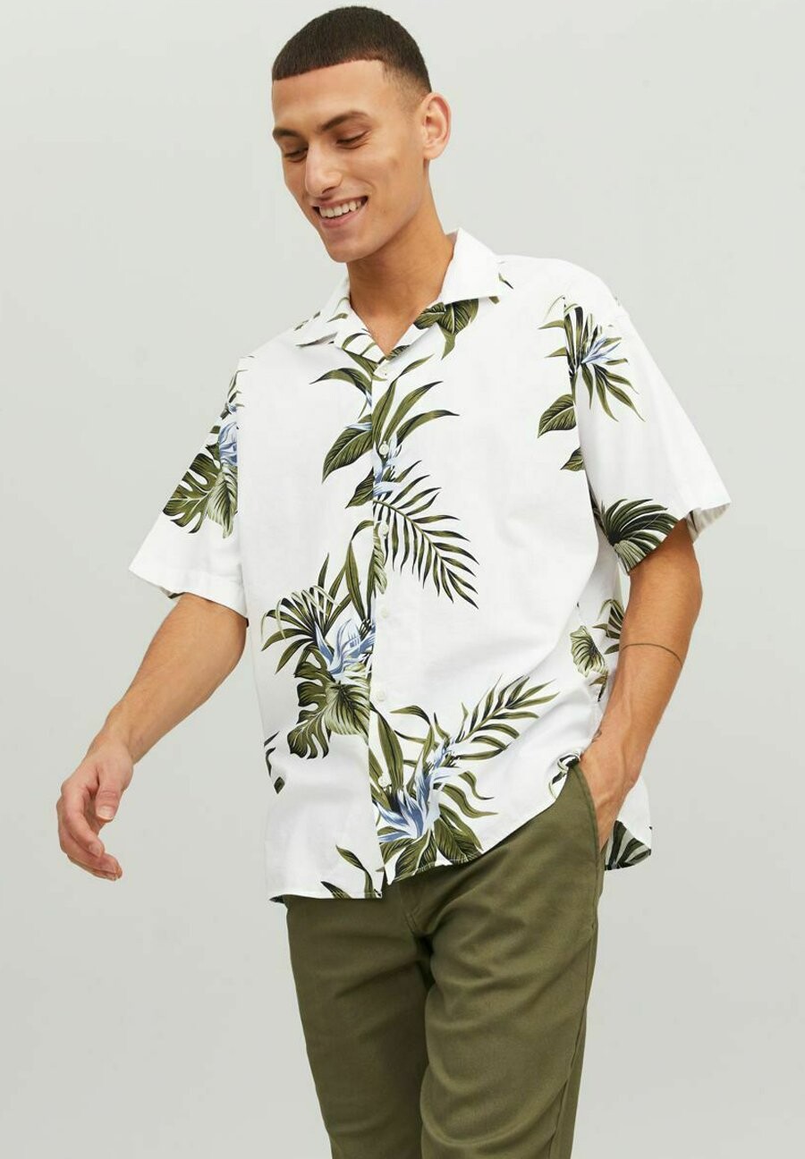 

Рубашка JPRBLATROPIC RESORT RELAX FIT Jack & Jones, белый