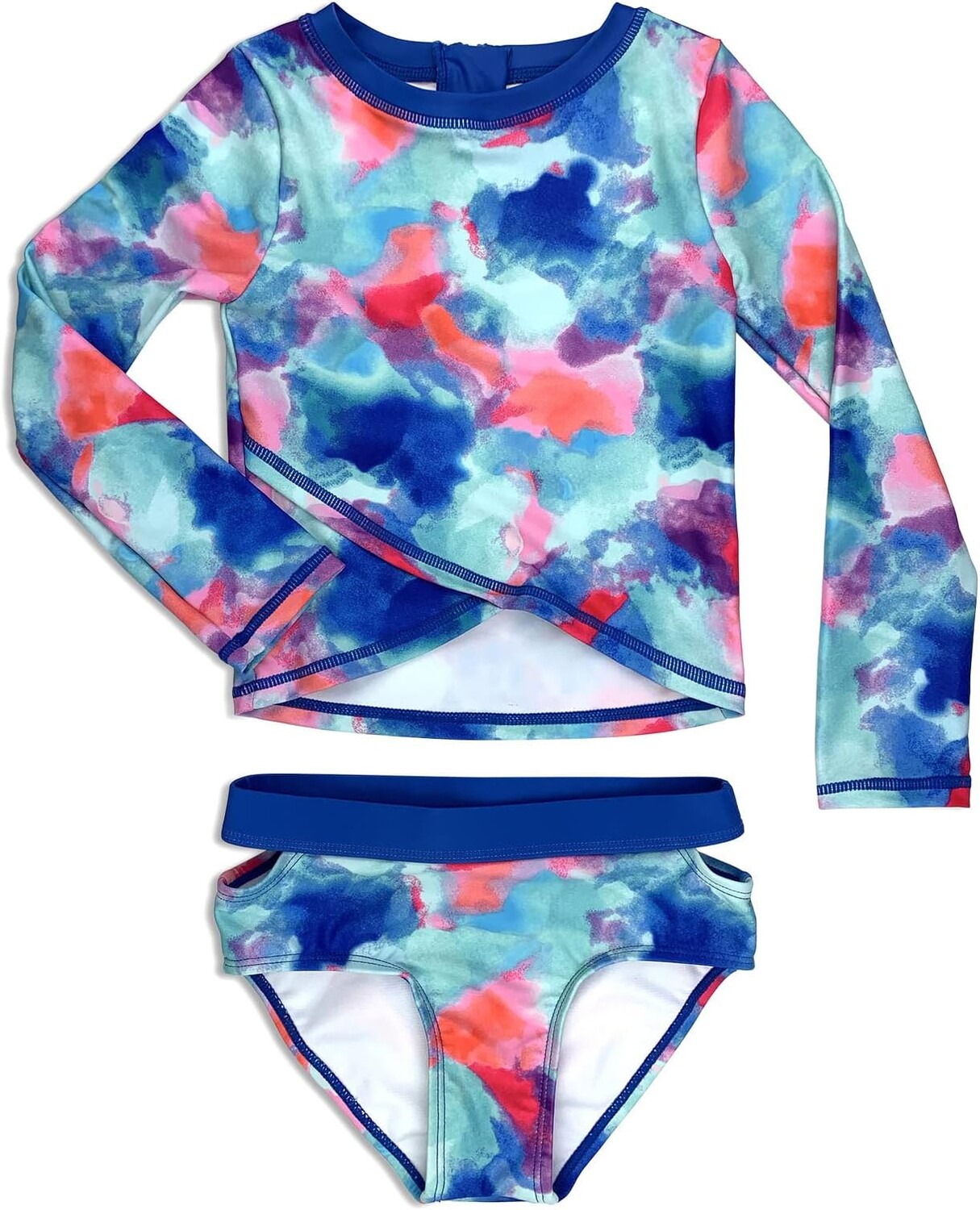 

Купальник Appaman Kids Rashguard Two-Piece Set, цвет Ocean Tie-Dye