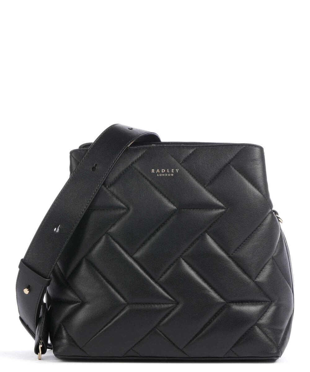 

Сумка через плечо Dukes Place Croc из мягкой яловой кожи Radley London, черный
