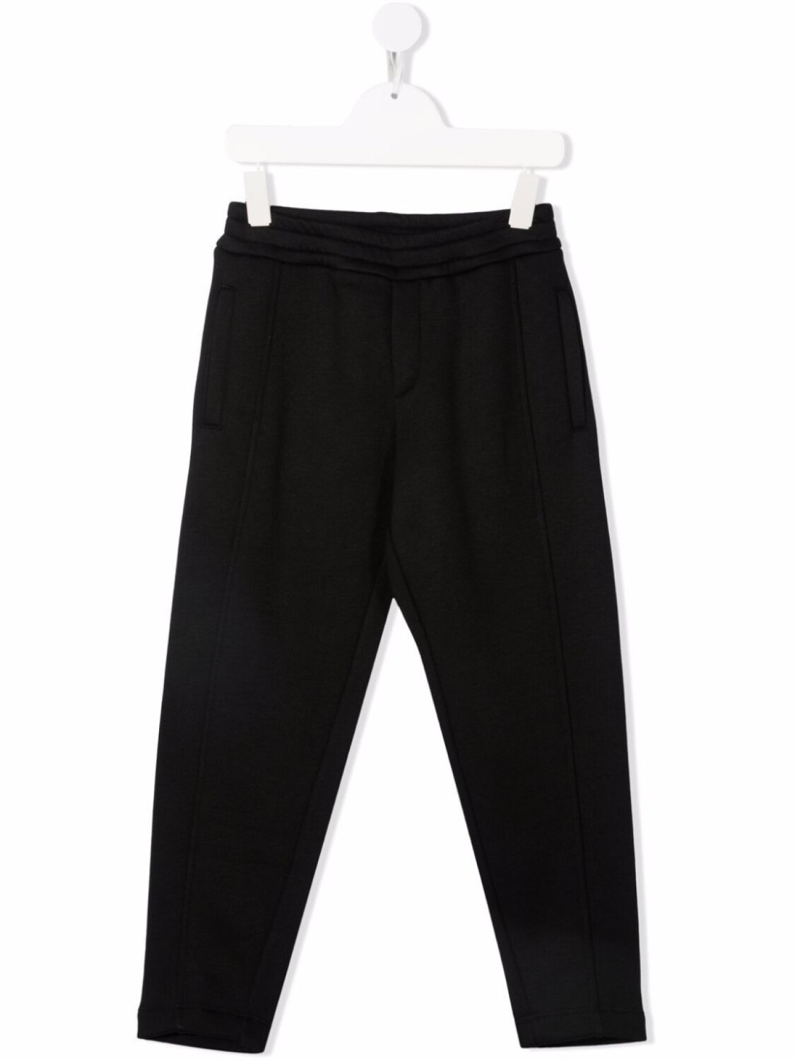 

Balmain Kids спортивные брюки с логотипом, черный